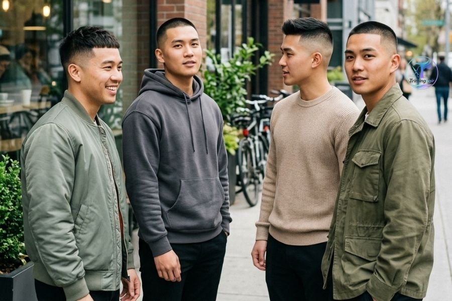 Buzz Cut for Asian Men: 17 Modern Styles for Every Face Shape 