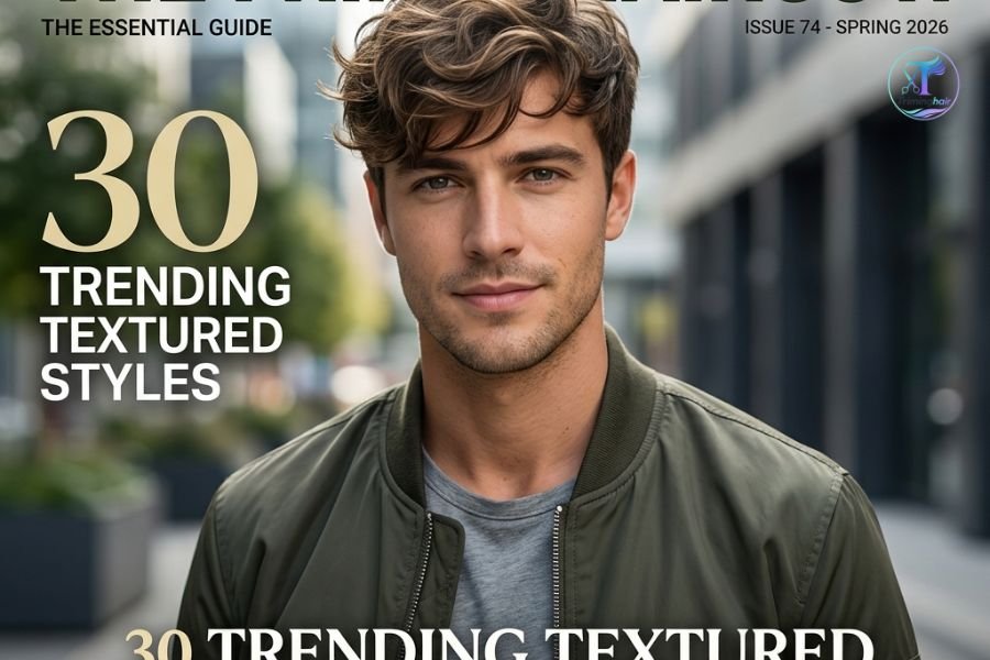 The Fringe Haircut: 30 Trending Textured Styles for Men in 2026