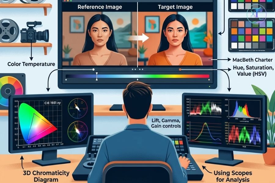 Basic Colorimetry Principles: How Colorists Analyze and Match Color 