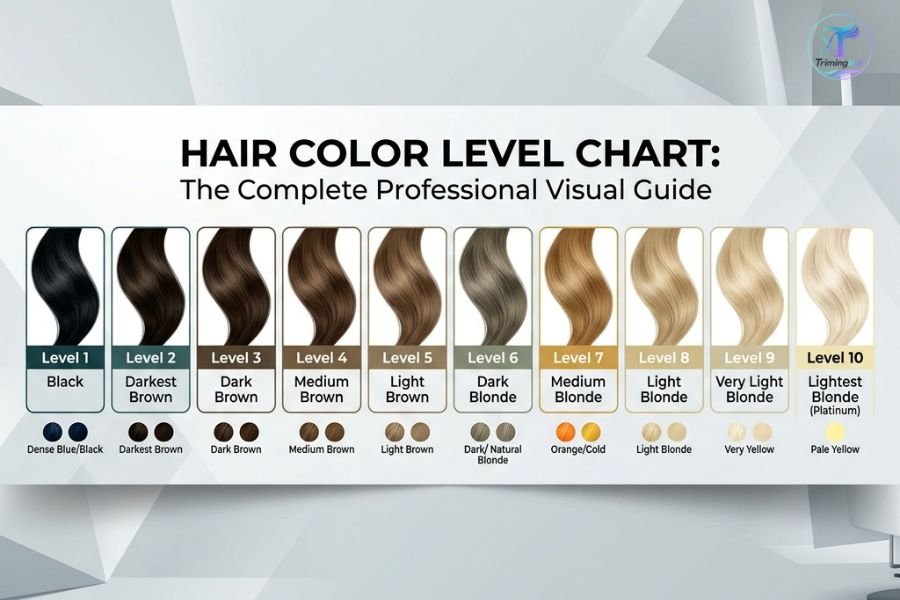Hair Color Level Chart: The Complete Professional Visual Guide